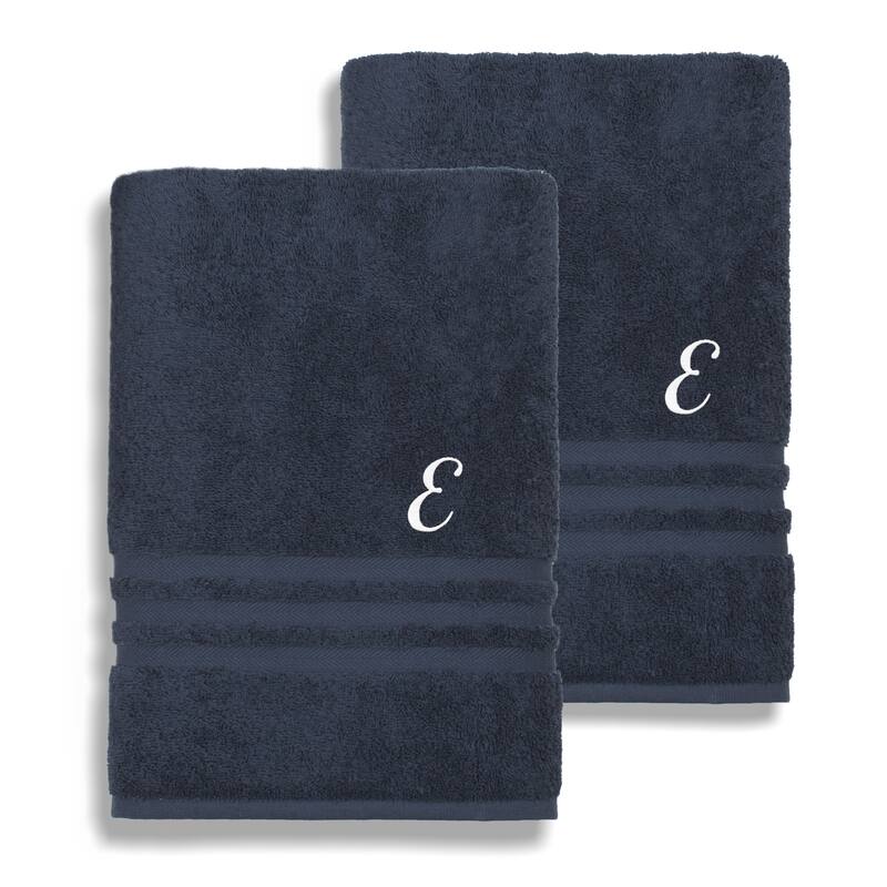 Authentic Hotel and Spa 100% Turkish Cotton 2PC Denzi Bath Sheet Set - E