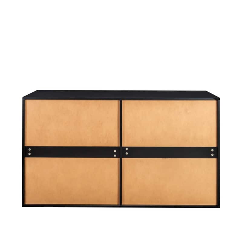Space-saving 8-Drawer Double Dresser