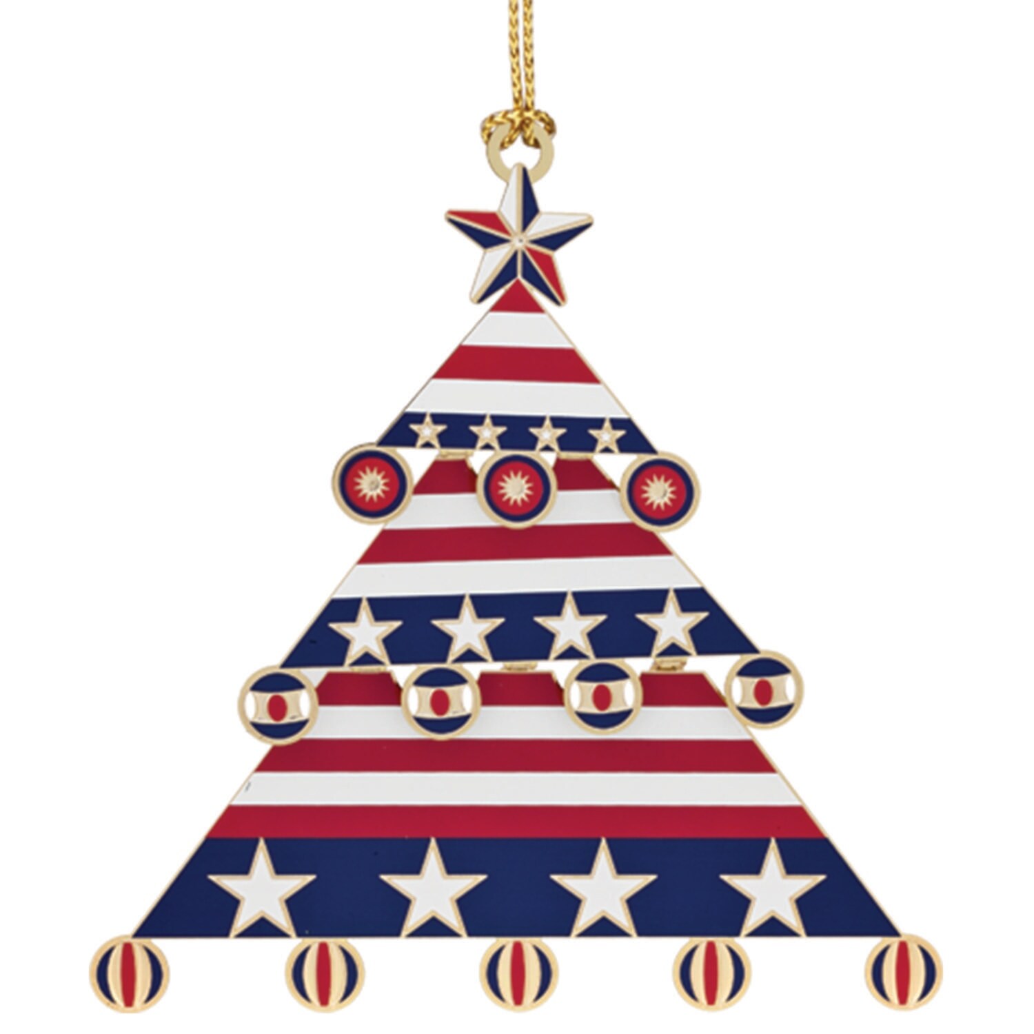Shop 3 25 Red White And Blue Patriotic Americana Christmas Tree