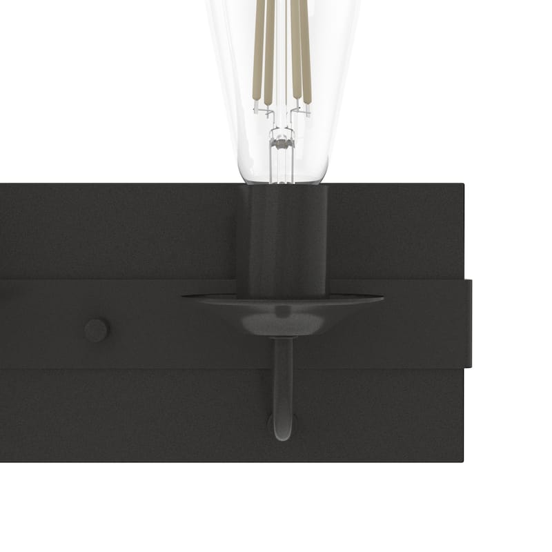 Hunter Perch Point Vanity Wall Light - Industrial, Modern Mountain, Rustic, Transitional - Damp Rated!