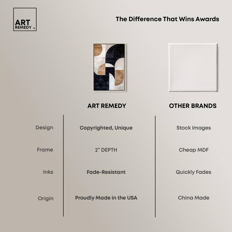 Arching Forms II Canvas by Art Remedy