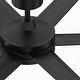 preview thumbnail 3 of 14, Fanimation Brawn 64 inch Indoor/Outdoor Smart Ceiling Fan with LED CCT Select Light Kit and Remote - Black