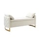preview thumbnail 4 of 41, Robert Modern Upholstered Flip Top Storage Bench with Two Pillows by HULALA HOME