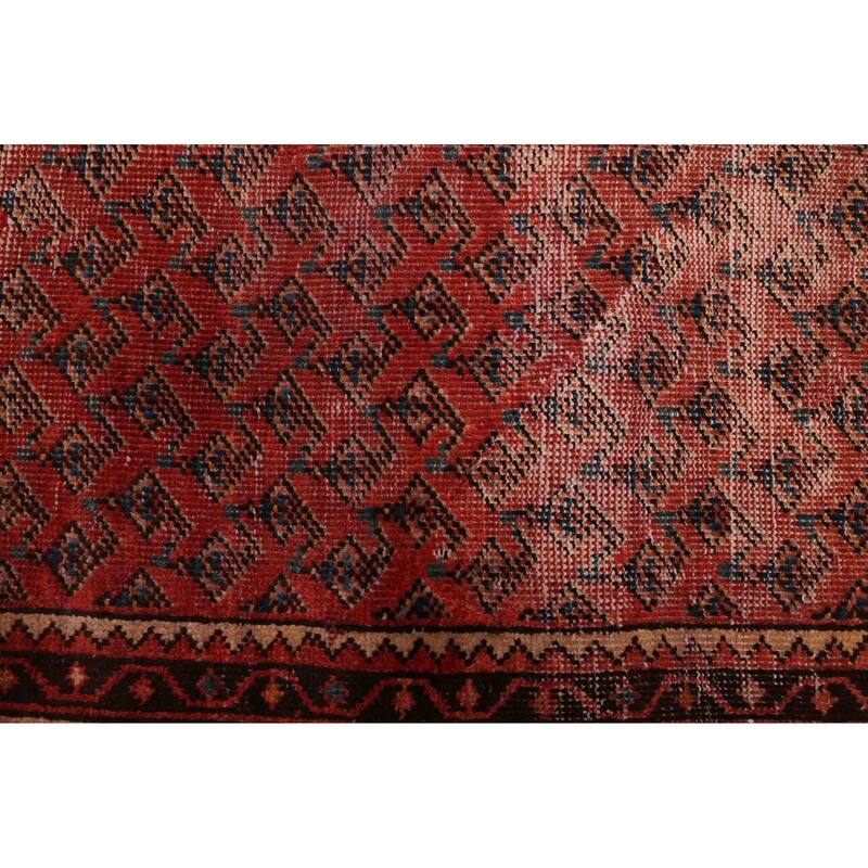 ECARPETGALLERY Hand-knotted Andelz Red Wool Rug - 3'10 x 6'4