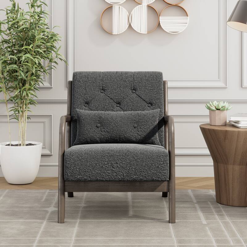 Corvus Zelda Lounge Accent Chair with Arms