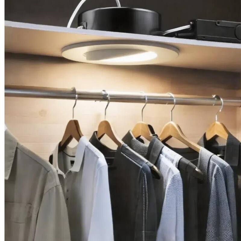 8 Pack 13.5W 6 Inch Dimmable Slim Gimbal LED Recessed Light, CRI90