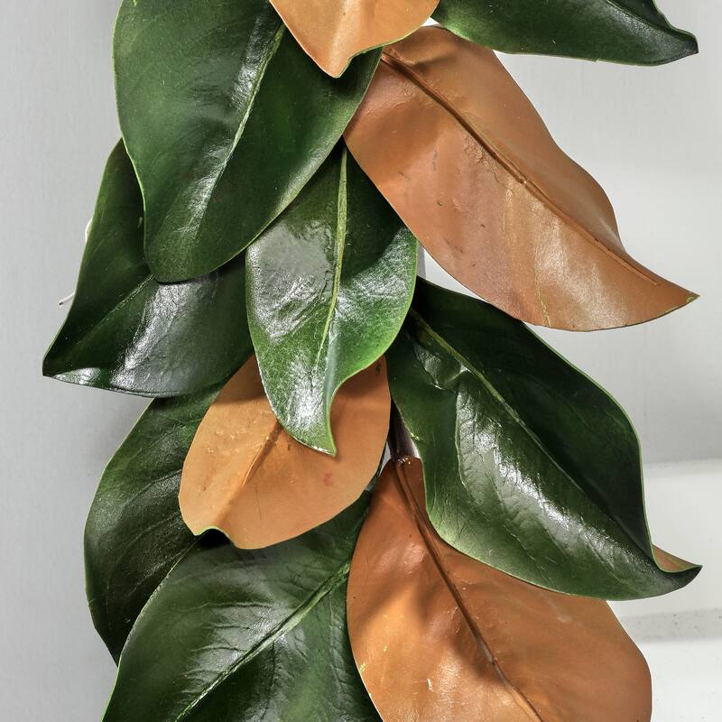 Eva New Magnolia Leaf Garland 55"