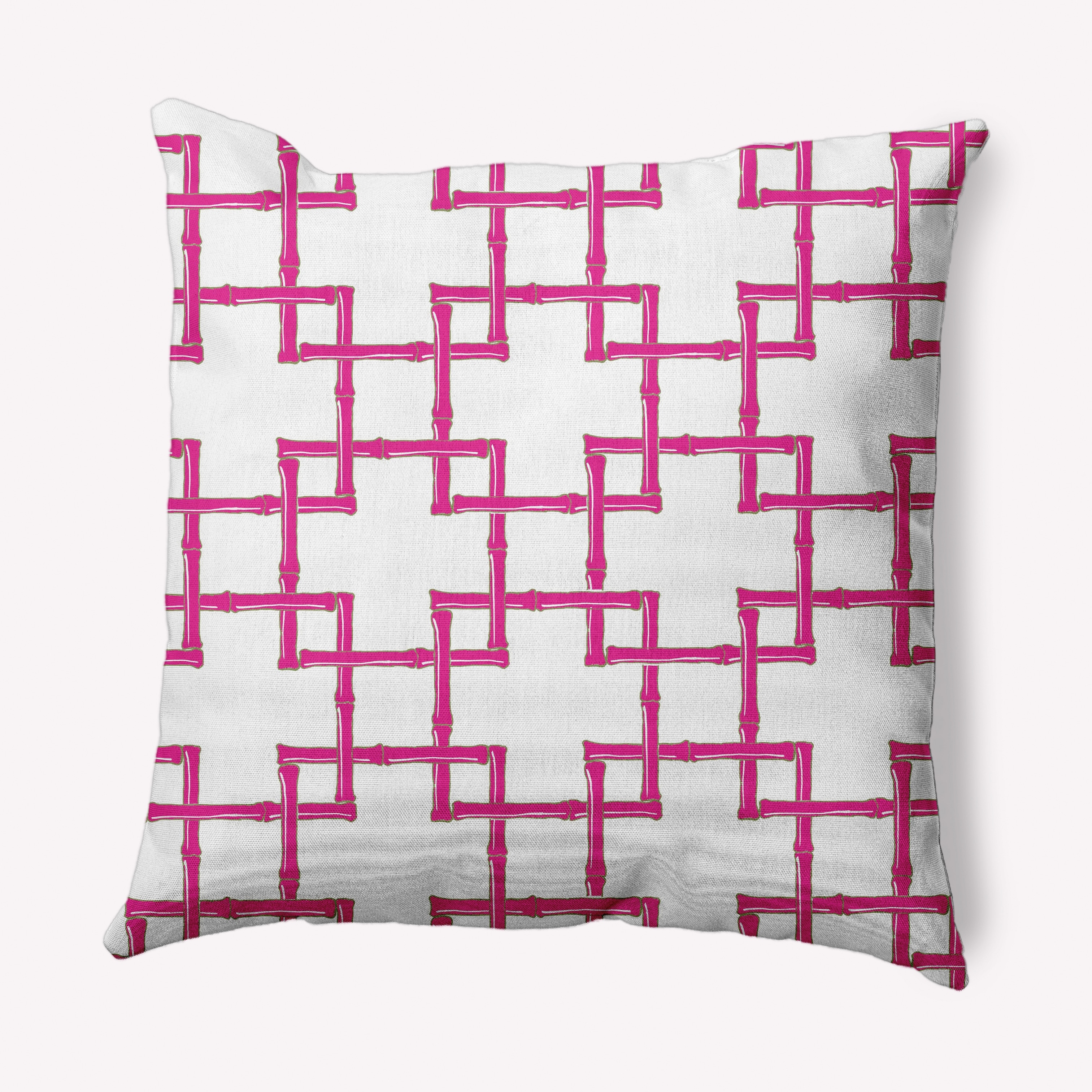 Bamboo decorative top accent pillows