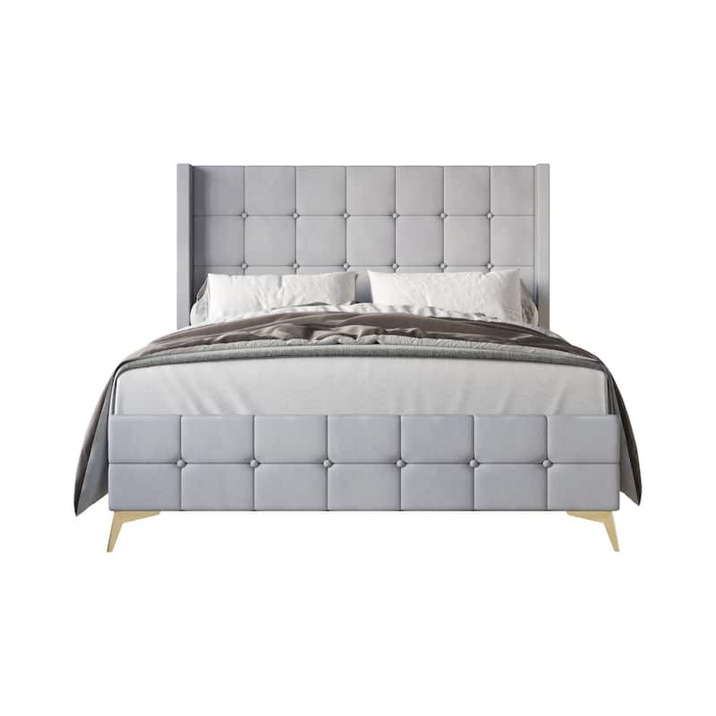 Gisella Upholstered Panel Bed
