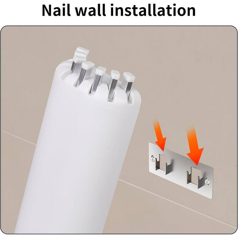Wall Mounted Tripod Drying Rack - Foldable Design