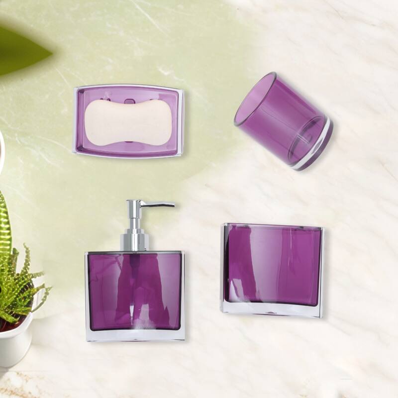 1 Set Lightweight Bathroom Accessories Set for Bathroom Vanities