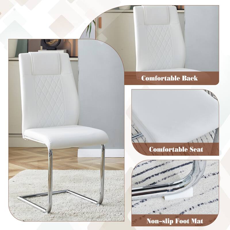 Table and chair set, Pandora Patterned Sintered Stone Dining Table Set - 6 Chairs With Metal Legs,Modern Luxury