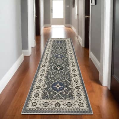 HomeRootsOriental Traditional Runner Area Rug