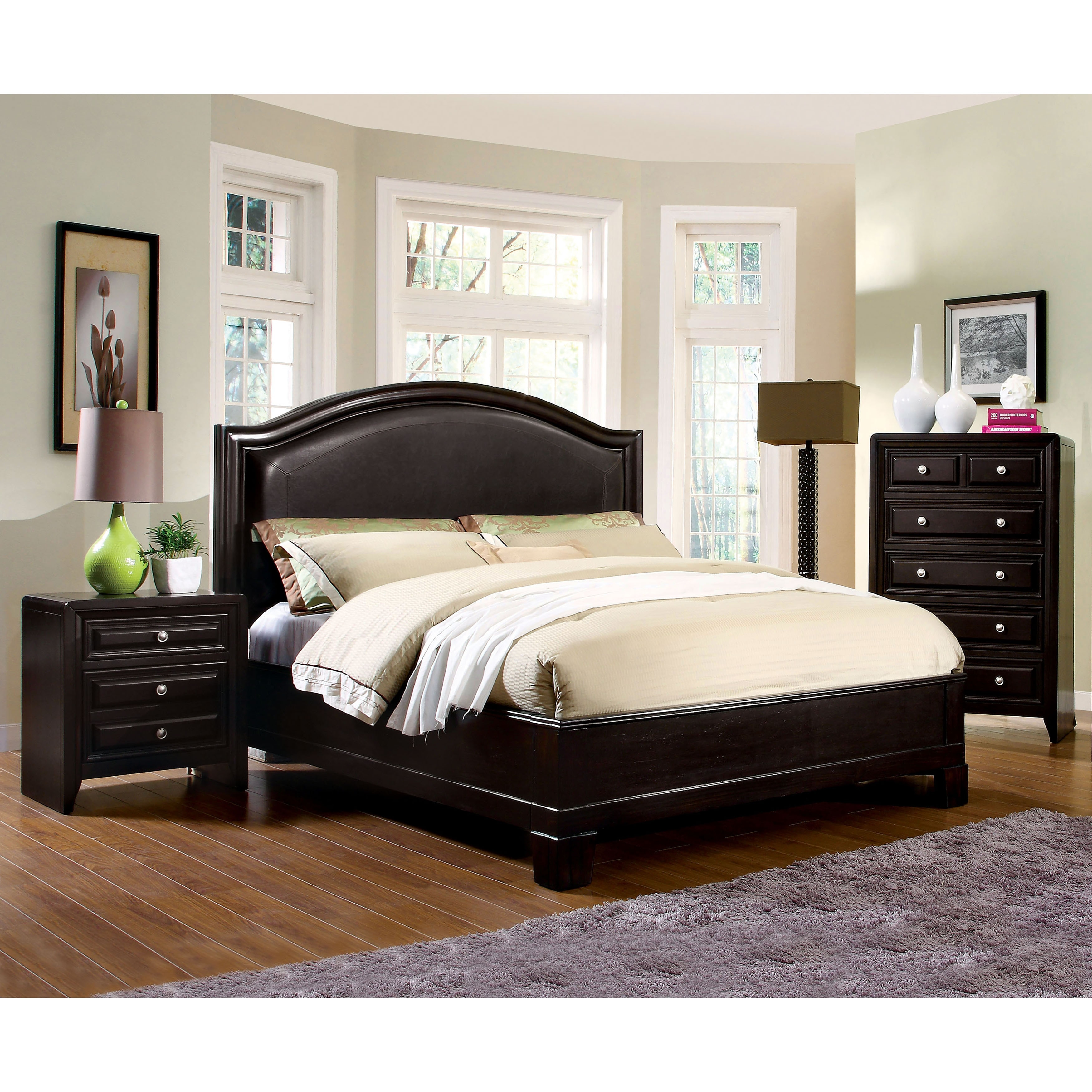 Espresso on sale bedroom set