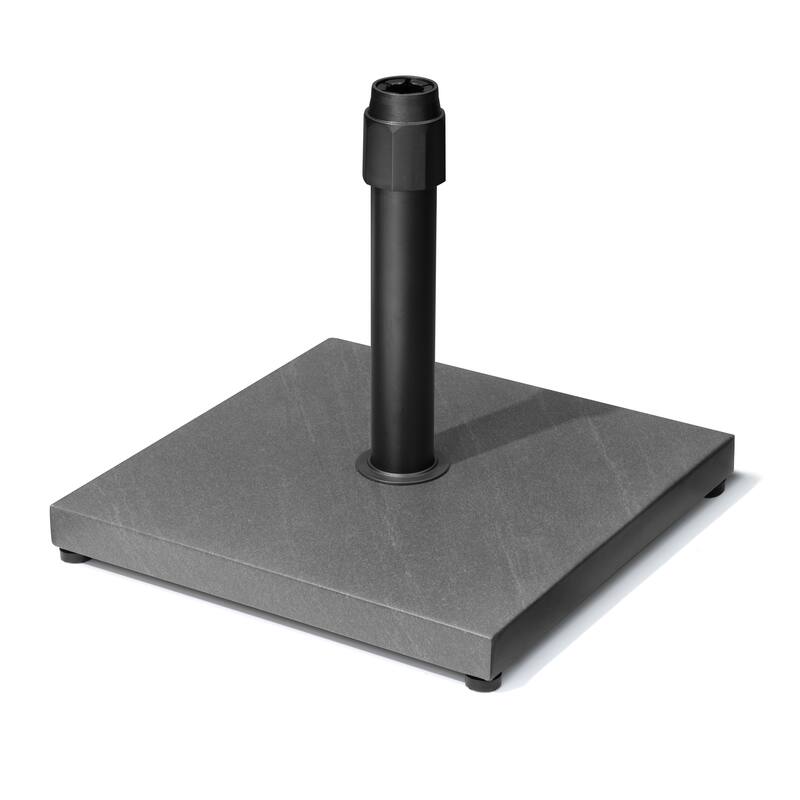 Pellebant 43LBS Outdoor Patio Concrete Market Umbrella Base Stand - N/A - Grey
