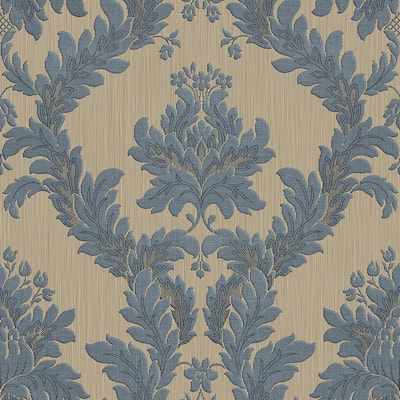 Galerie Wallcoverings Ornamenta 2 Embossed Classic Damask Vinyl Matte Wallpaper Roll