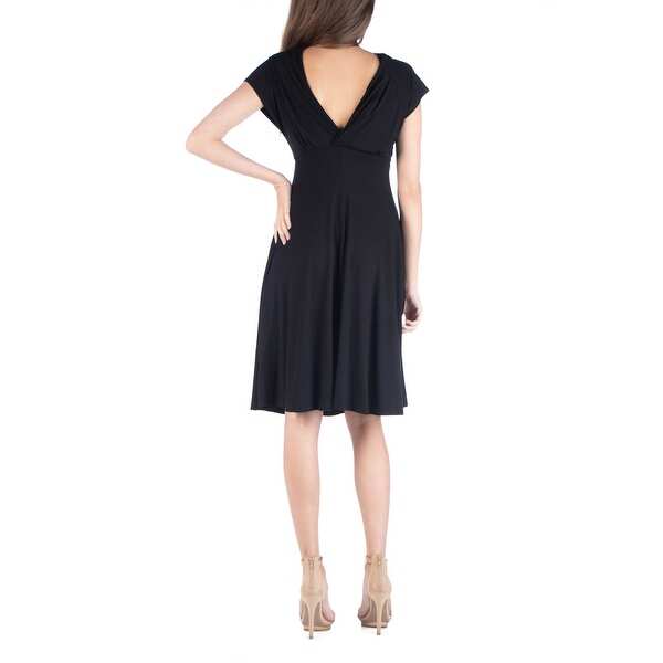 empire waist a line dress