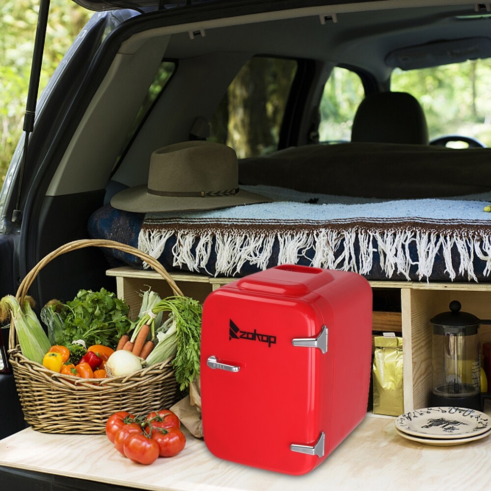 Shop 12v 5l Ac Dc Portable Thermoelectric Cooler And Warmer For Skincare Foods Medications Bedroom And Travel Overstock 31757362