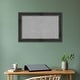 preview thumbnail 24 of 36, Amanti Art Rustic Pine Black Framed Magnetic Board