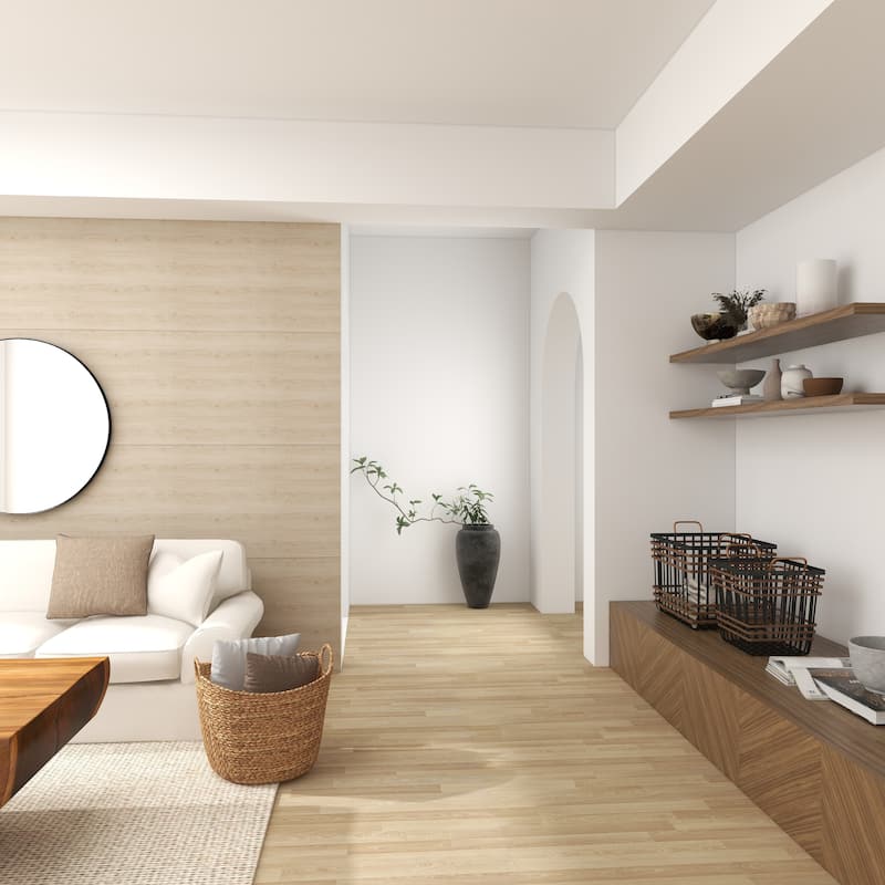 Black Seagrass Decorative and Functional Storage Basket with Handles (Set of 2)