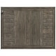 preview thumbnail 11 of 58, GDFStudio - Modern Wooden Murphy Bed Cabinet with LED Light and Desk