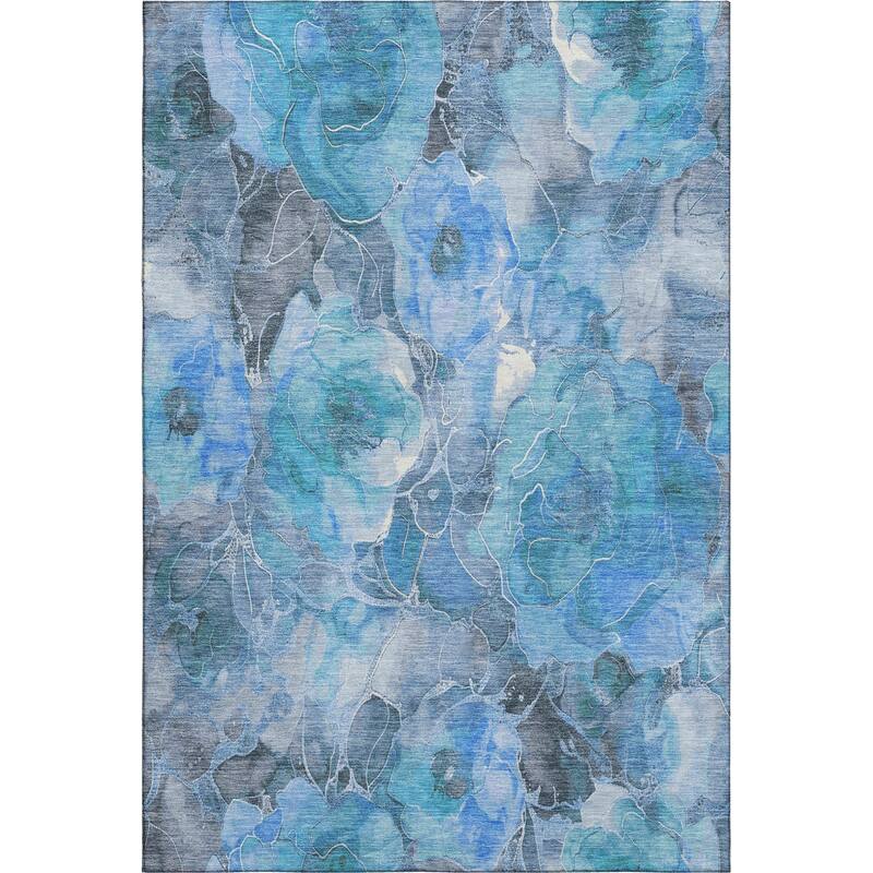 Premium Washable Super Soft Modern Floral Mayfield Rug