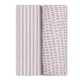 preview thumbnail 6 of 24, Ely's & Co. Baby Fitted Waterproof Bassinet Sheet Set - 2 Pack - 32" x 16"