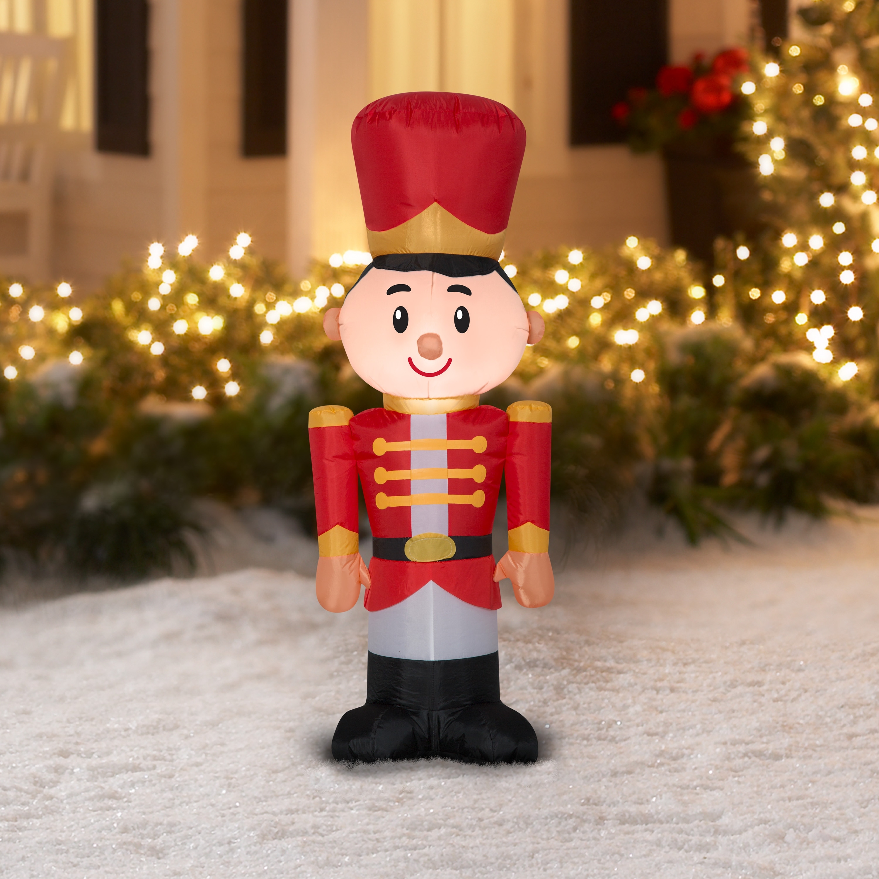 Inflatable sales toy soldier