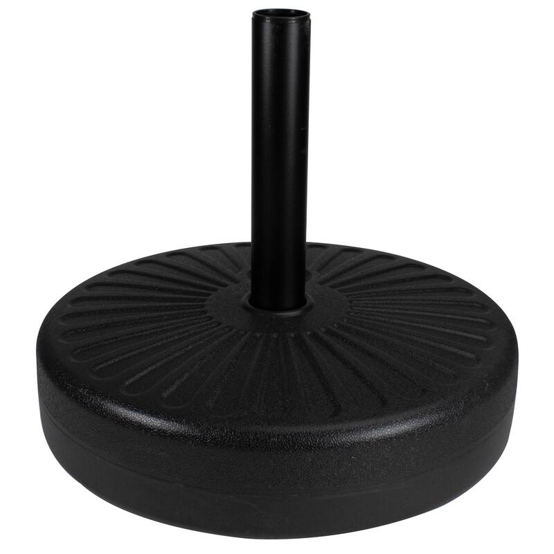 Black Heavy Duty Water or Sand Umbrella Base - 48lbs