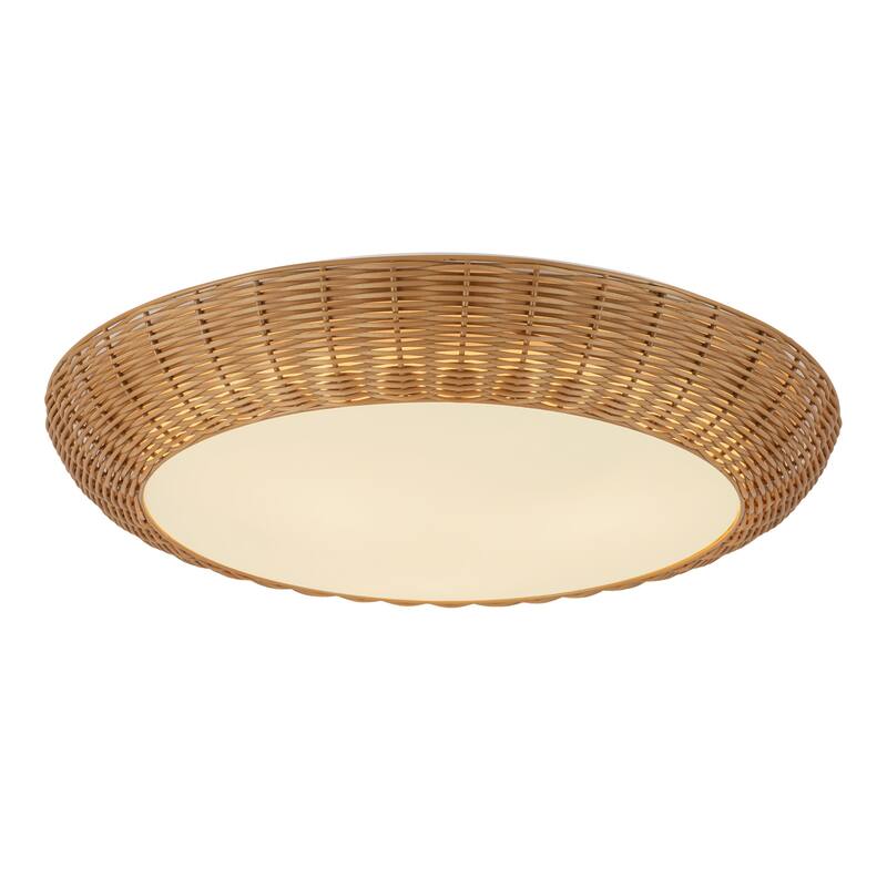 Alora Lighting FM511421 Merida 3 Light 21" Wide Flush Mount Bowl