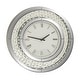 preview thumbnail 12 of 31, White MDF Glam Wall Clock No Theme 20 x 20 x 2