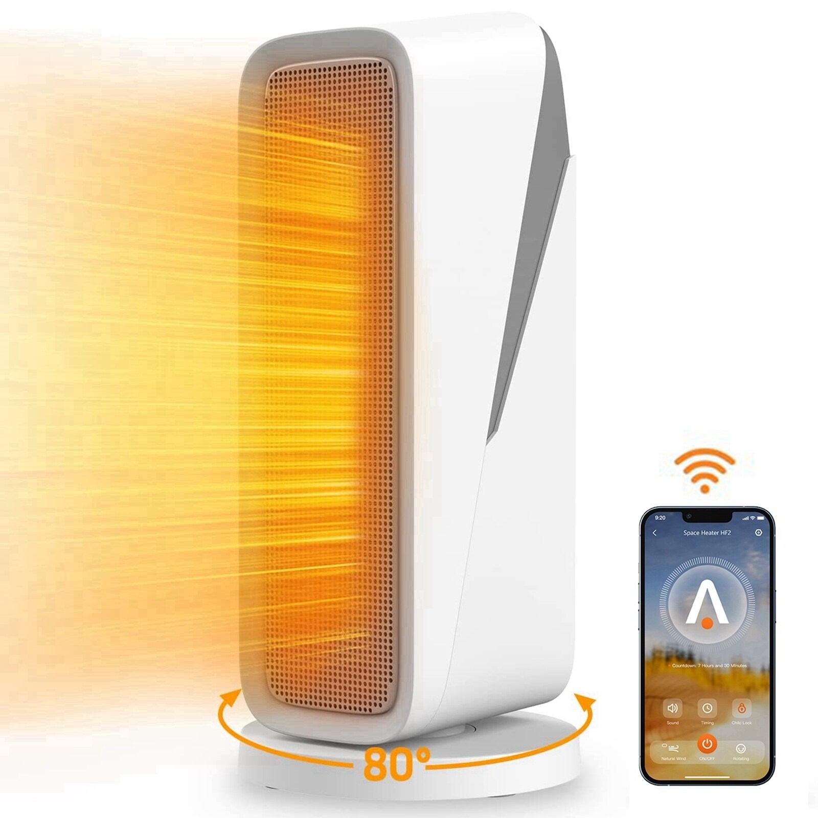 Wifi space heater sale