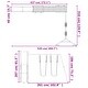 preview thumbnail 4 of 19, vidaXL Swing Set Outdoor Backyard Wooden Playground Equipment for Kids Age 3-8