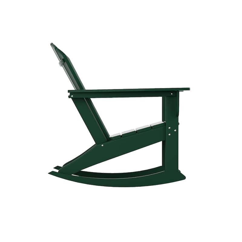 Laguna Hdpe All Weather Outdoor Patio Rocking Chair