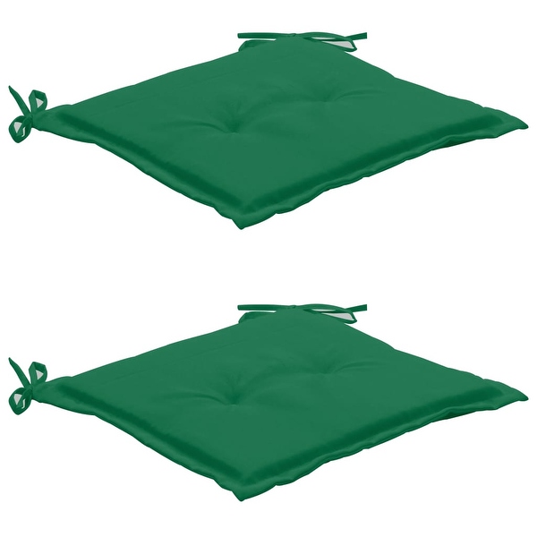 Green garden chair cushions deals