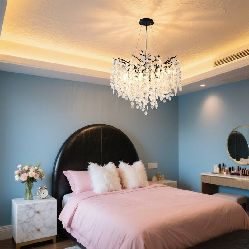 Modern Tree Branch Chandelier Crystal Pendannt Light Fixtures