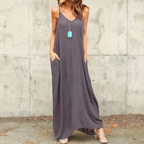 Buy 2015 New Summer Style Casual Dress Loose Dress Women Beach