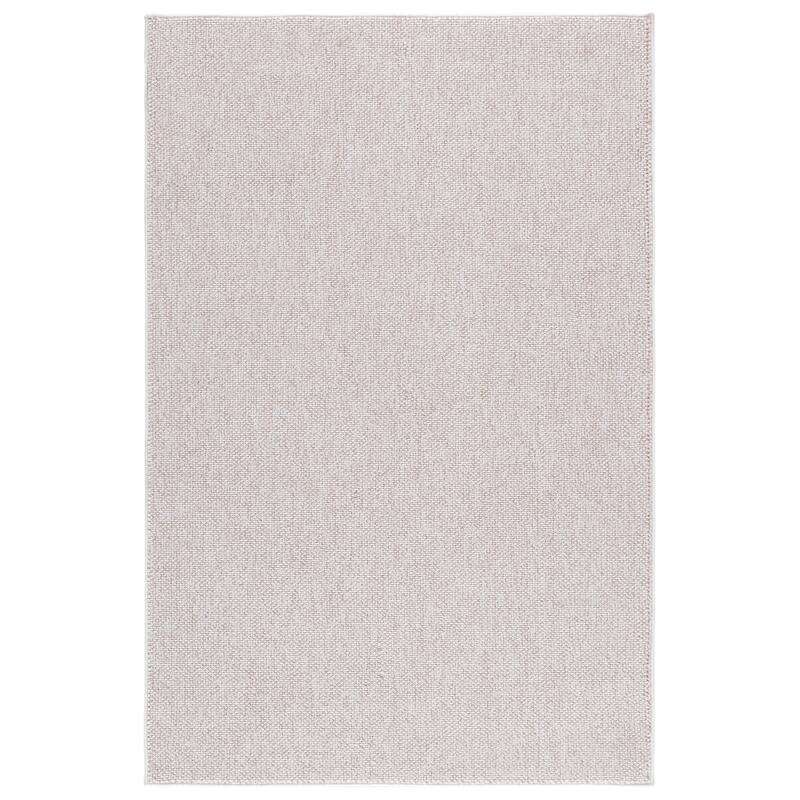 SAFAVIEH River Alcie Contemporary Solid Rug - 4' x 6' - Beige/Ivory