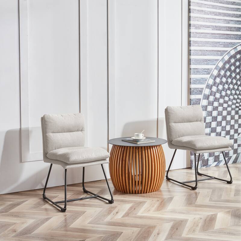 Corvus Carson Contemporary Dining Side Chairs (Set of 2)