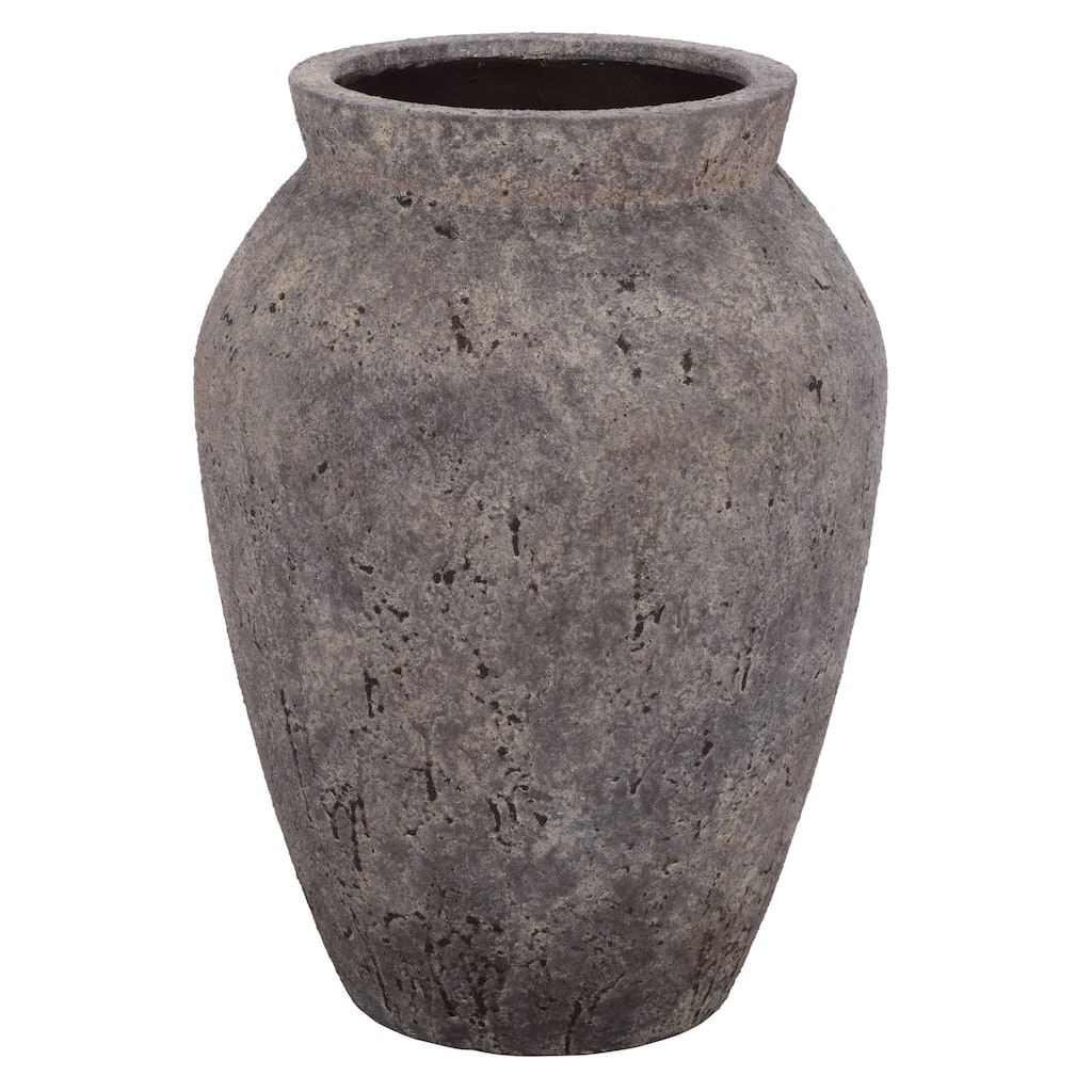 SAFAVIEH Outdoor Patio Furniture Bolton Large Planter Pot with Drainage - 21"W x 21"D x 29"H