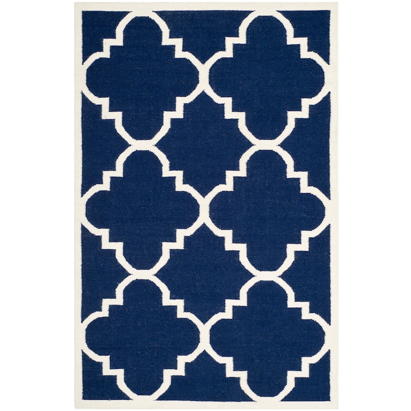 SAFAVIEH Handmade Flatweave Dhurries Jinan Modern Moroccan Wool Rug
