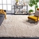 preview thumbnail 87 of 101, SAFAVIEH Handmade Arctic Shag Guenevere 3-inch Extra Thick Rug 10' x 14' - Light Beige