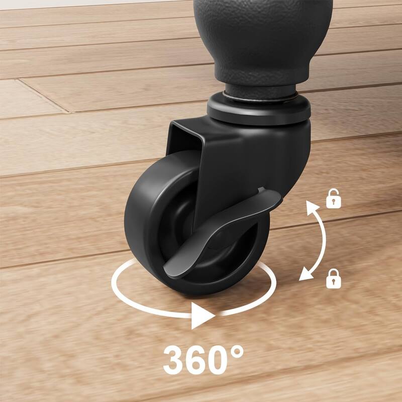 Farmhouse 3 Tier Bar Cart with Removable Tray for Kitchen - 15.7"D x 35.4"W x 34.1"H