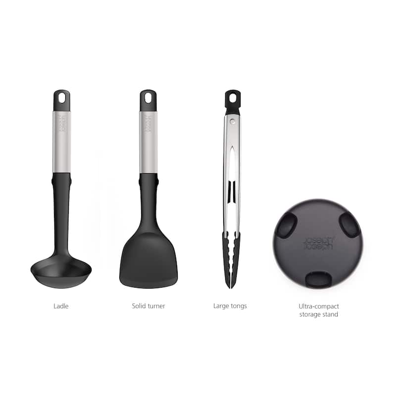 Joseph Joseph Elevate Fusion 3-piece Utensil Set with Storage Stand