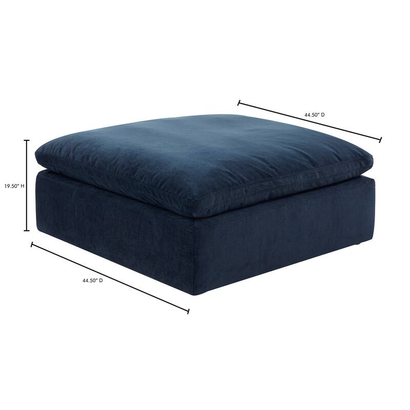 Aurelle Home Corbin Modern Modular Sectional Piece - Ottoman