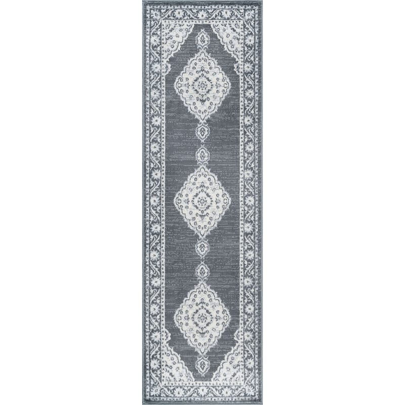 Carrington Shabby Chic Medallion Indoor Area Rug