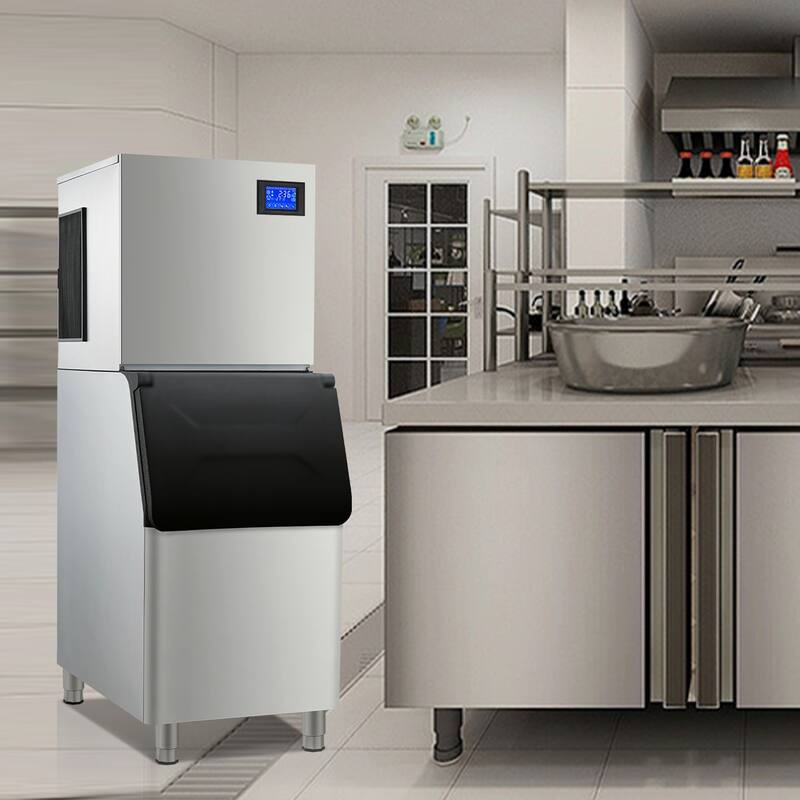 Commercial Ice Maker Machine, 130Lbs/24H