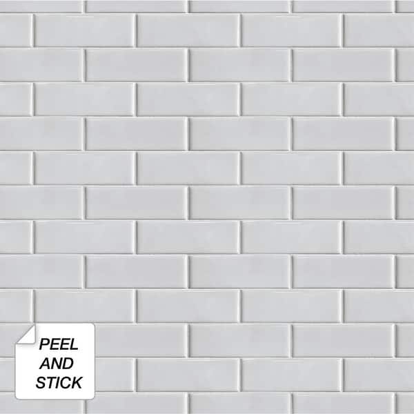 Nextwall Subway Tile L And Stick Removable Wallpaper Nextwall Subway Tile L And