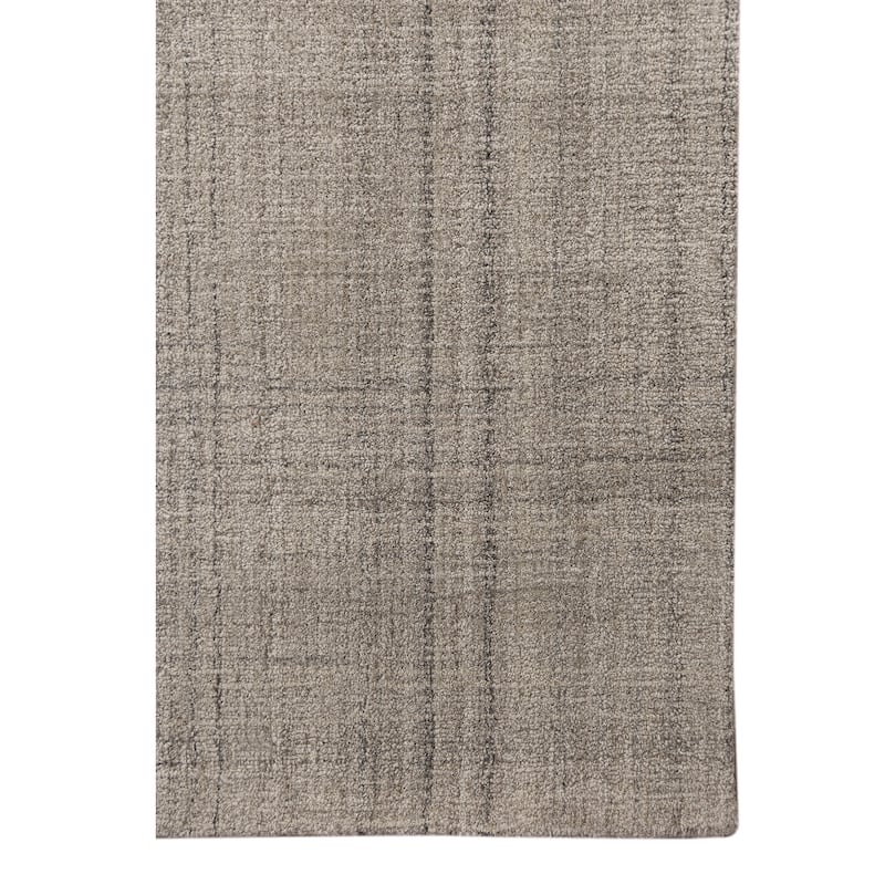 Copper Grove Clare Plaid Hand-Tufted Wool Area Rug