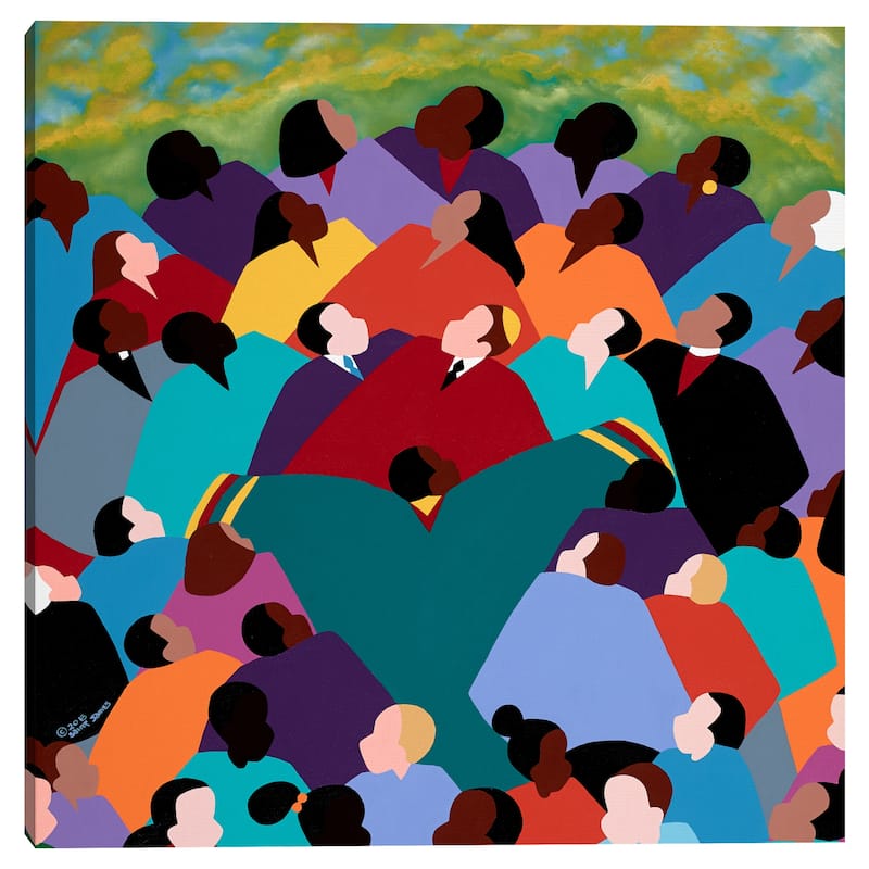 The Dream by Synthia SAINT JAMES Canvas Art Print